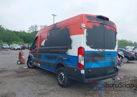 2021 Ford Transit-250 z USA, uszkodzony, nr VIN 1FTBR1C87MKA38664